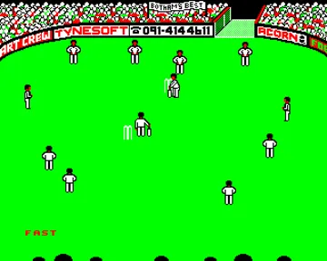 Ian Botham's Test Match (1986)(Tynesoft)[BOTLOAD] screen shot game playing